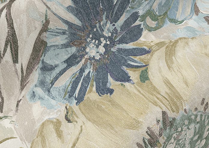 Spring Garden, Seafoam - Roman Blind - Image 4